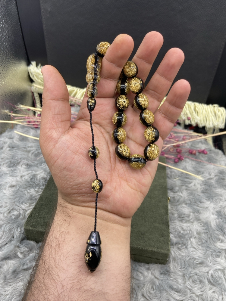 GOLDEN ROSARY ALTIN VARAKLI UÇAK CAMI MASKOT 