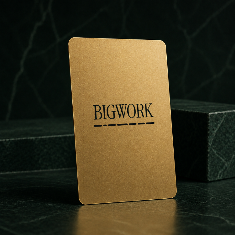 NFC Dijital Kartvizit - Golden