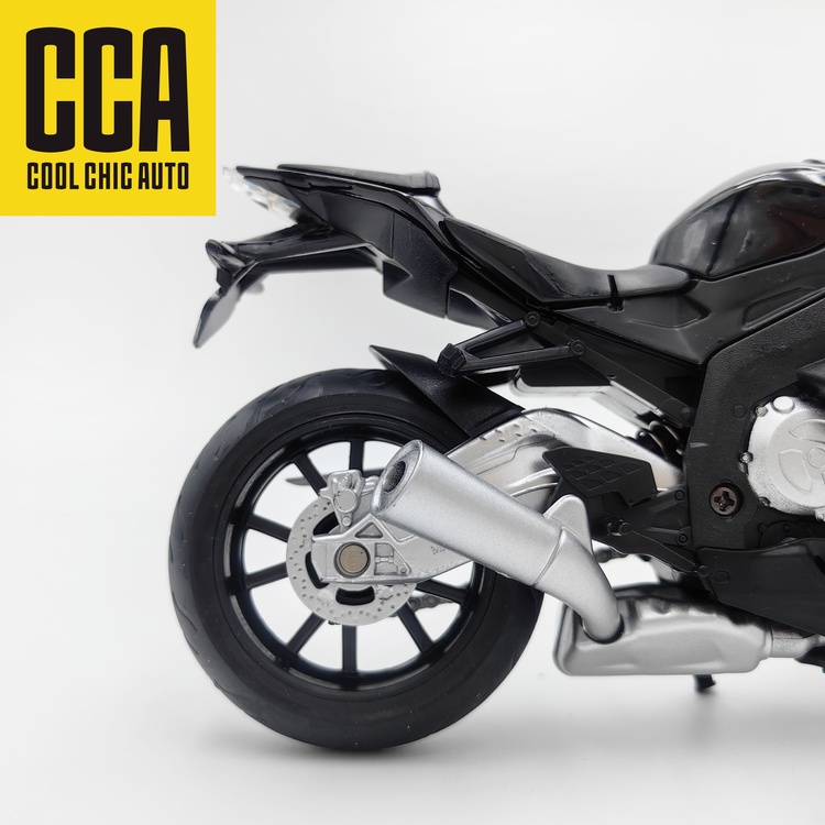 CCA 1:12 Ölçekli BMW S1000 – Metal Alaşım Motosiklet Modeli | Koleksiyonluk Diecast
