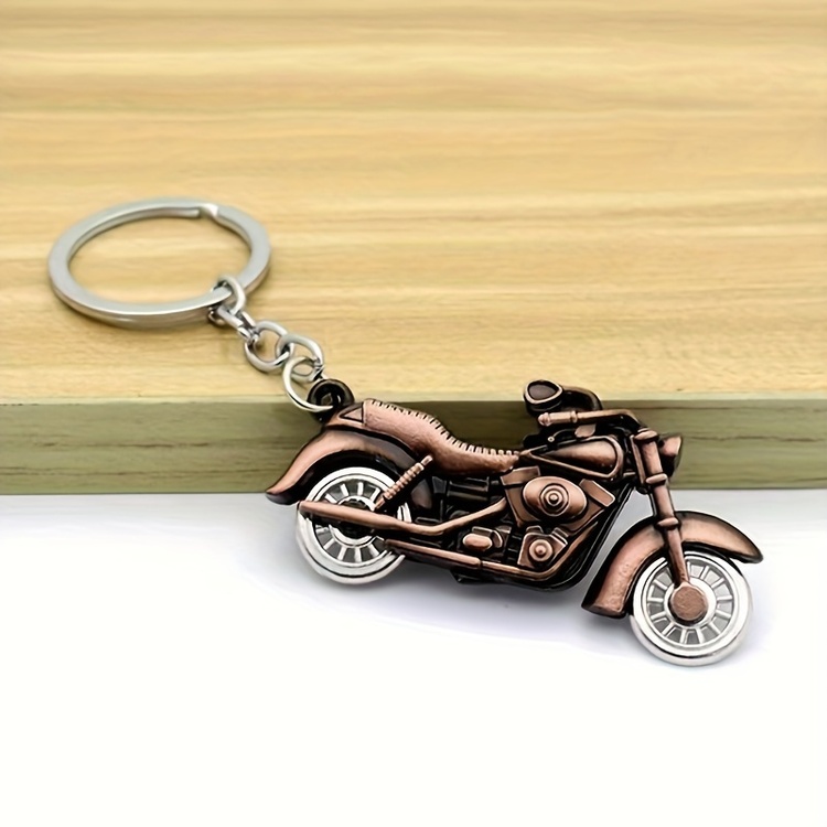 Motosiklet Figürlü Metal Anahtarlık | Çinko Alaşım | Farklı Renk Seçenekleri