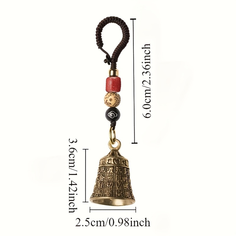 Zen Bell – Uzak Doğu Esintili Guardian Bell | İşlemeli & Spiritüel Tasarım