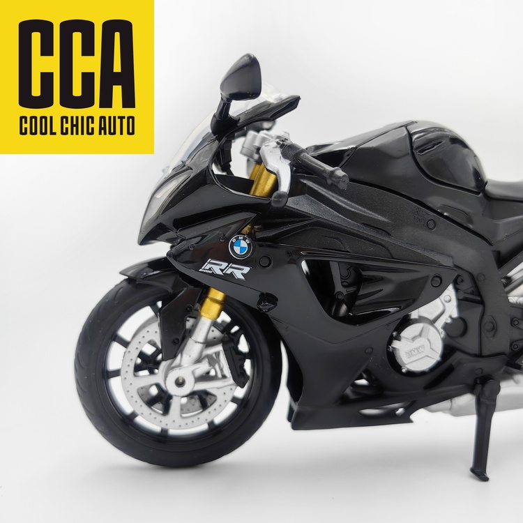 CCA 1:12 Ölçekli BMW S1000 – Metal Alaşım Motosiklet Modeli | Koleksiyonluk Diecast