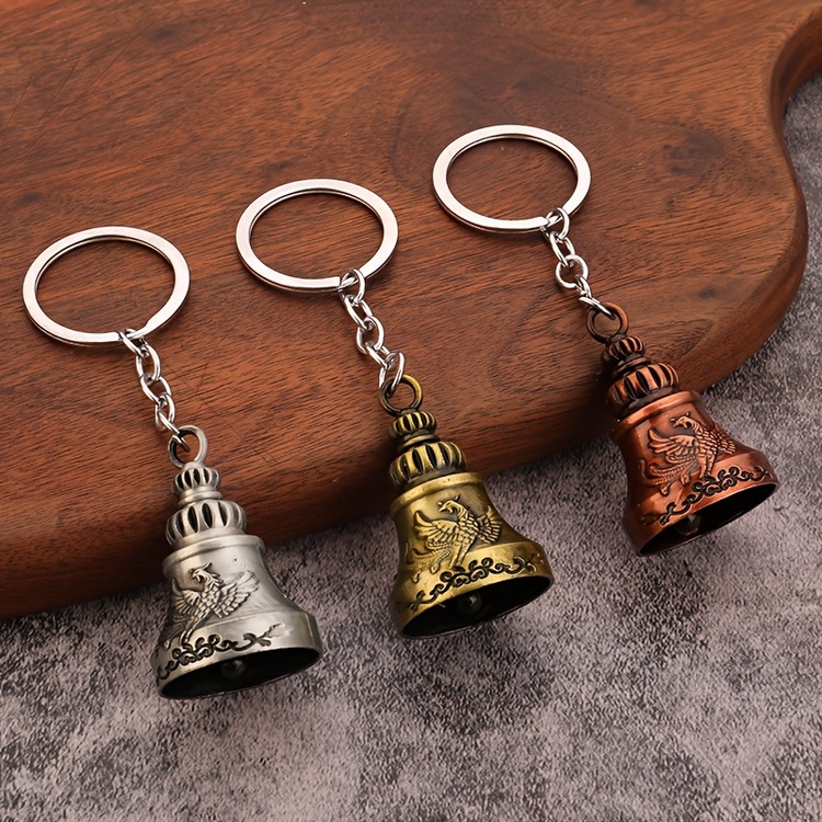 Antika Model – Guardian Bell | Motifli Eski Bakır Görünümlü Şans Çanı