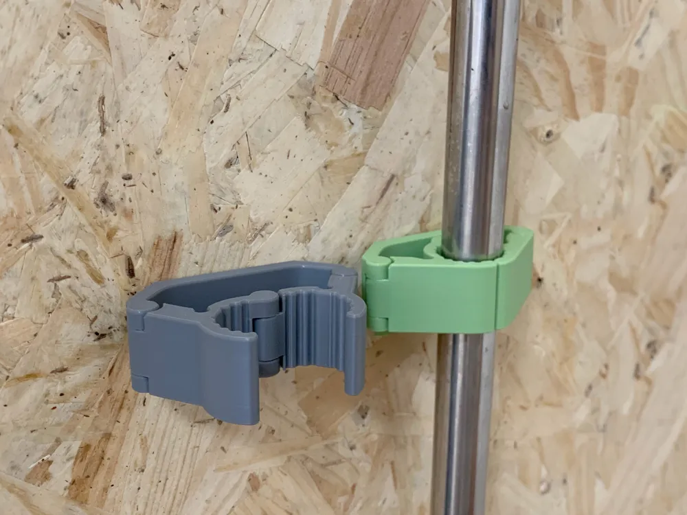3D Baskı Banyo Mop ve Paspas Tutucu