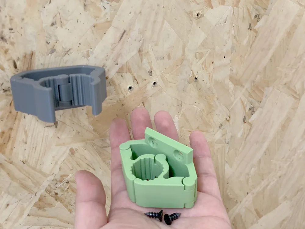 3D Baskı Banyo Mop ve Paspas Tutucu