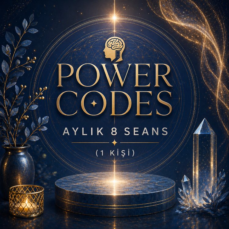 Power Codes Aylık Uzaktan Seans (1 Kişi - 8 Seans)