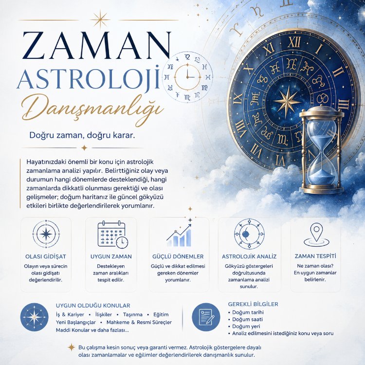 Zaman Astrolojisi Danışmanlığı