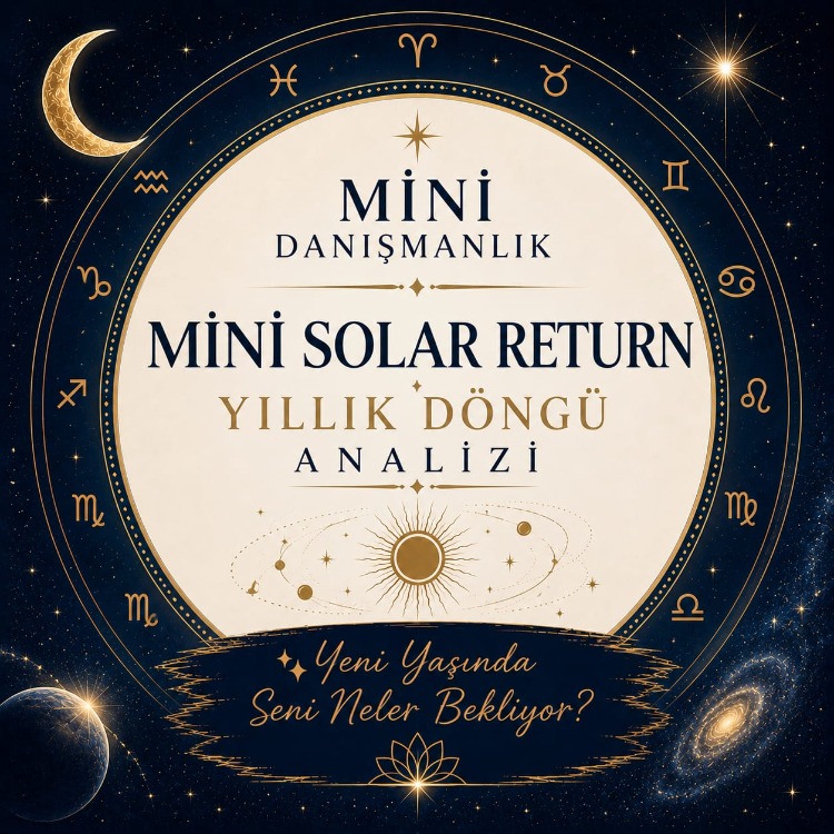 MİNİ YILLIK DÖNGÜ ANALİZİ (SOLAR RETURN)