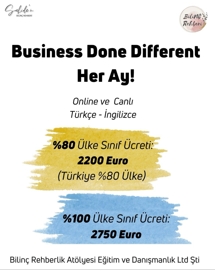 BDD Business Done Different - Farklı Yürütülen İş