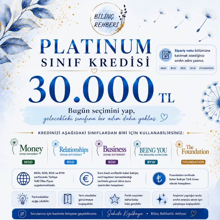 Platinum Sınıf Kredisi → 30.000