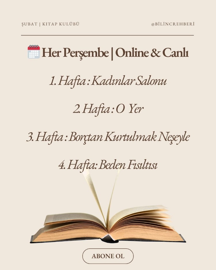 KİTAP KULÜBÜ -AYLIK