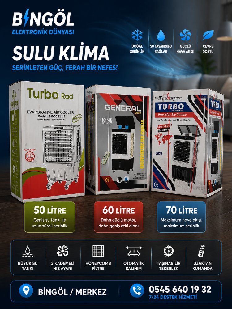 Sulu portatif Klima 