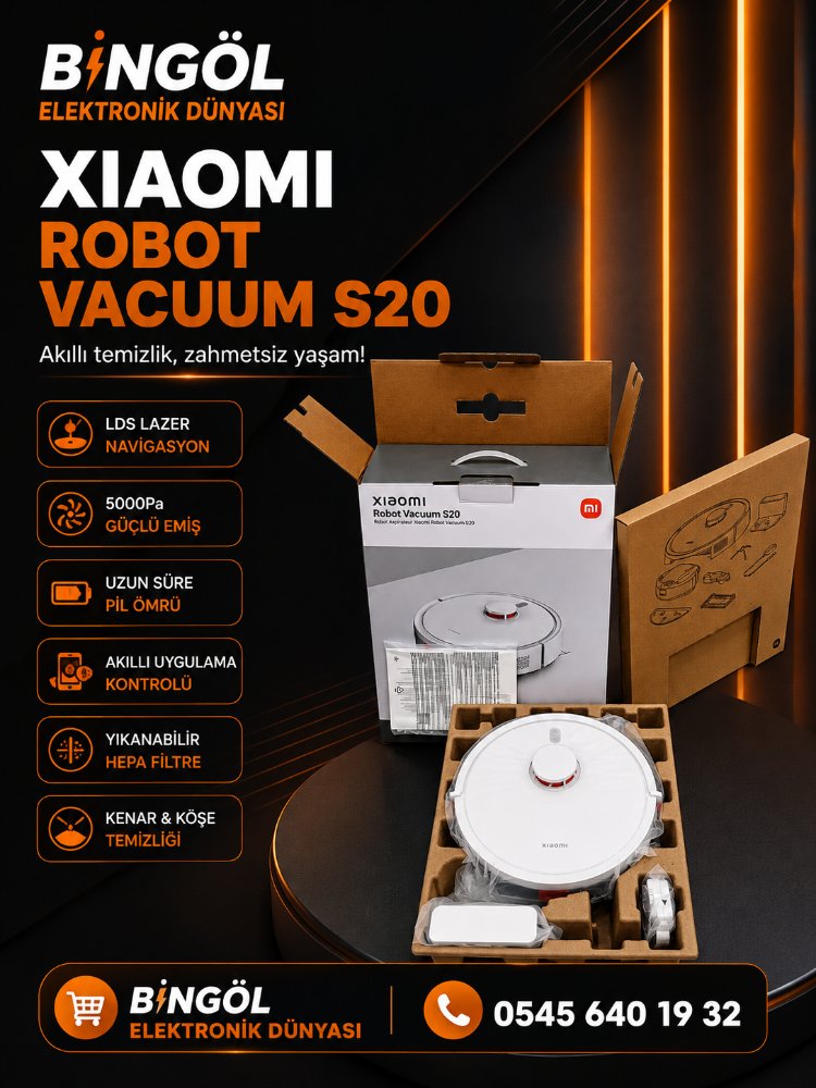 Xiaomı robot süpürge 