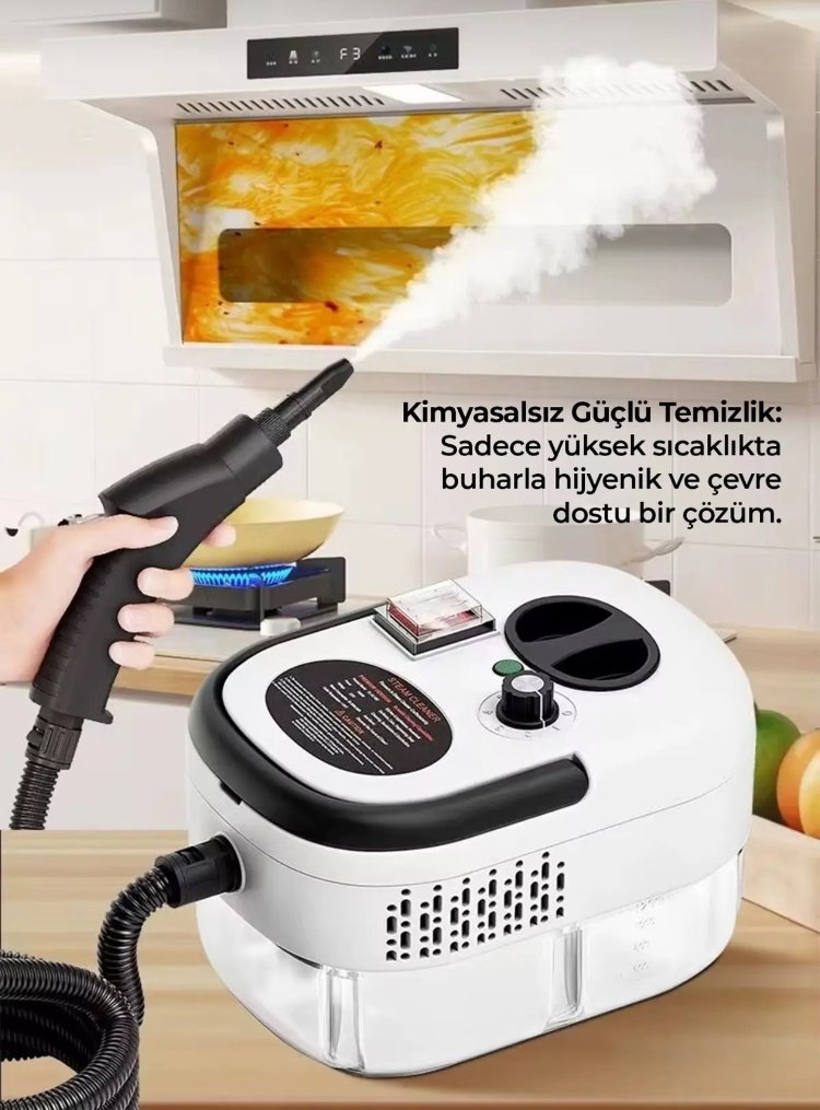 2500W YÜKSEK BASINÇLI BUHARLI TEMİZLEYİCİ