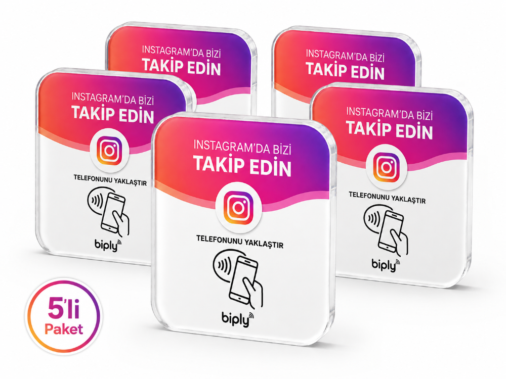 Biply İnstagram Yorum Toplayıcı 5'li Paket