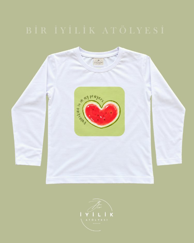 "Filistin Duası" Özel Tasarım Tişört
