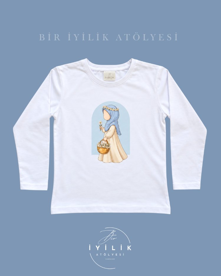 "Mavi Masal" Özel Tasarım Tişört