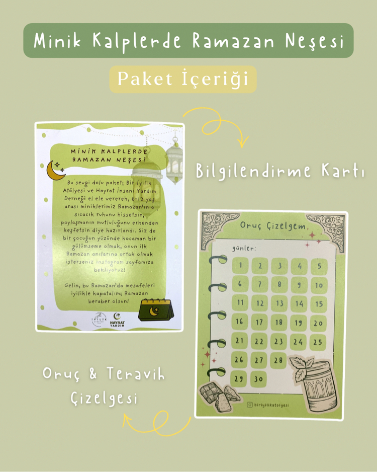 Çocuklar için Ramazan Hediye Paketi
