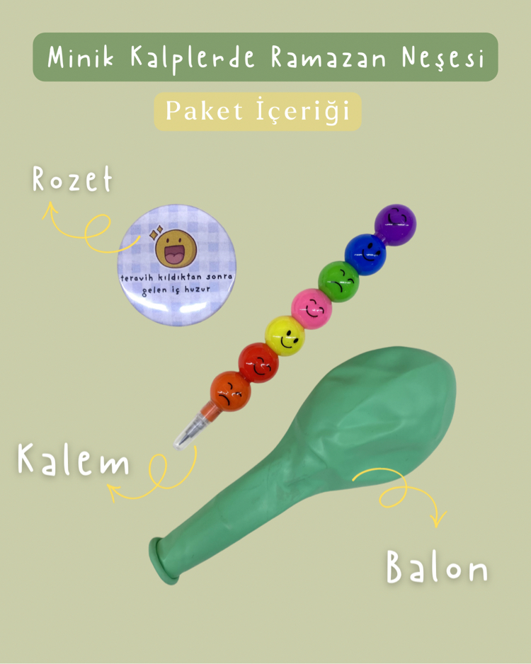 Çocuklar için Ramazan Hediye Paketi