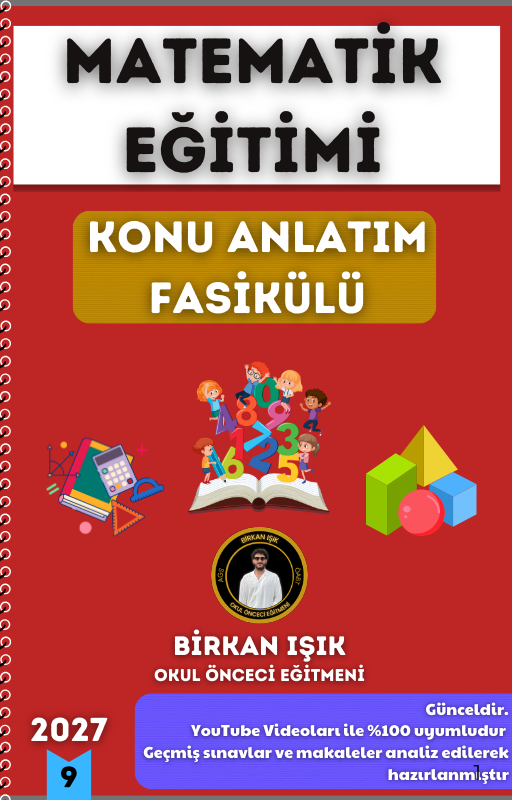 MATEMATİK EĞİTİMİ KONU ANLATIM FASİKÜLÜ (2027)
