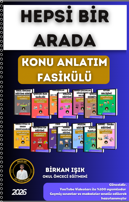 OKUL ÖNCESİ ÖABT TÜM DERSLER KONU ANLATIM FASİKÜLÜ (2026) (Tüm Fasiküller Bir Arada)