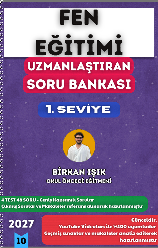 FEN EĞİTİMİ SORU BANKASI - 1. SEVİYE UZMANLAŞTIRAN SERİSİ (2027)