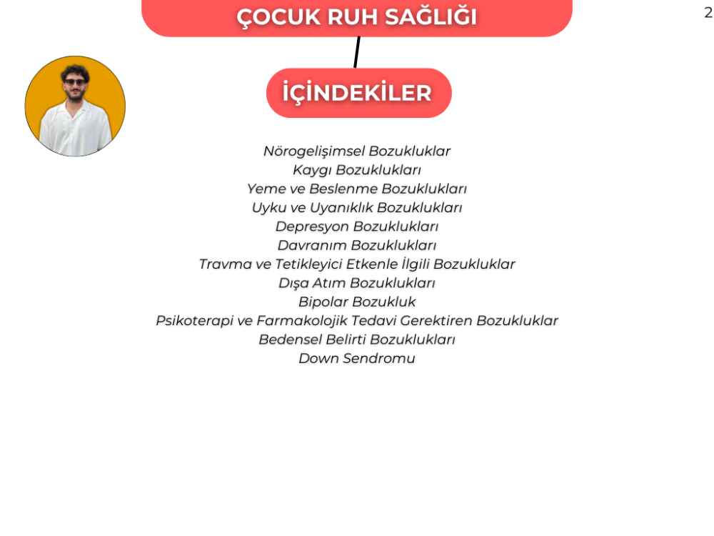 ÇOCUK RUH SAĞLIĞI KONU ANLATIM FASİKÜLÜ (2027)