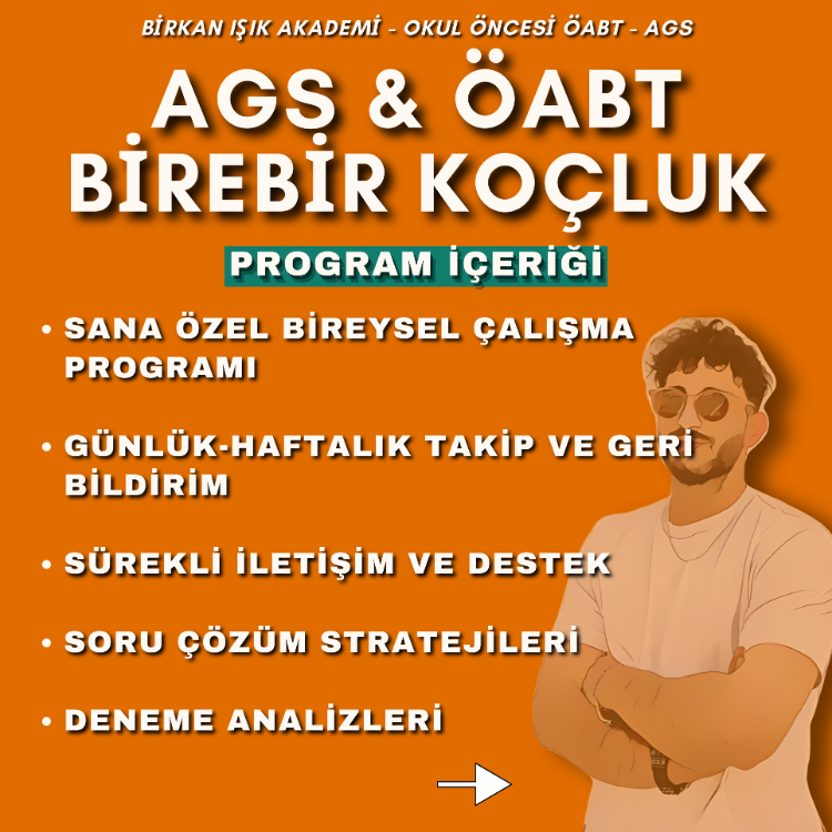 BİREBİR KOÇLUK AGS ve ÖABT - Birkan IŞIK (2027)
