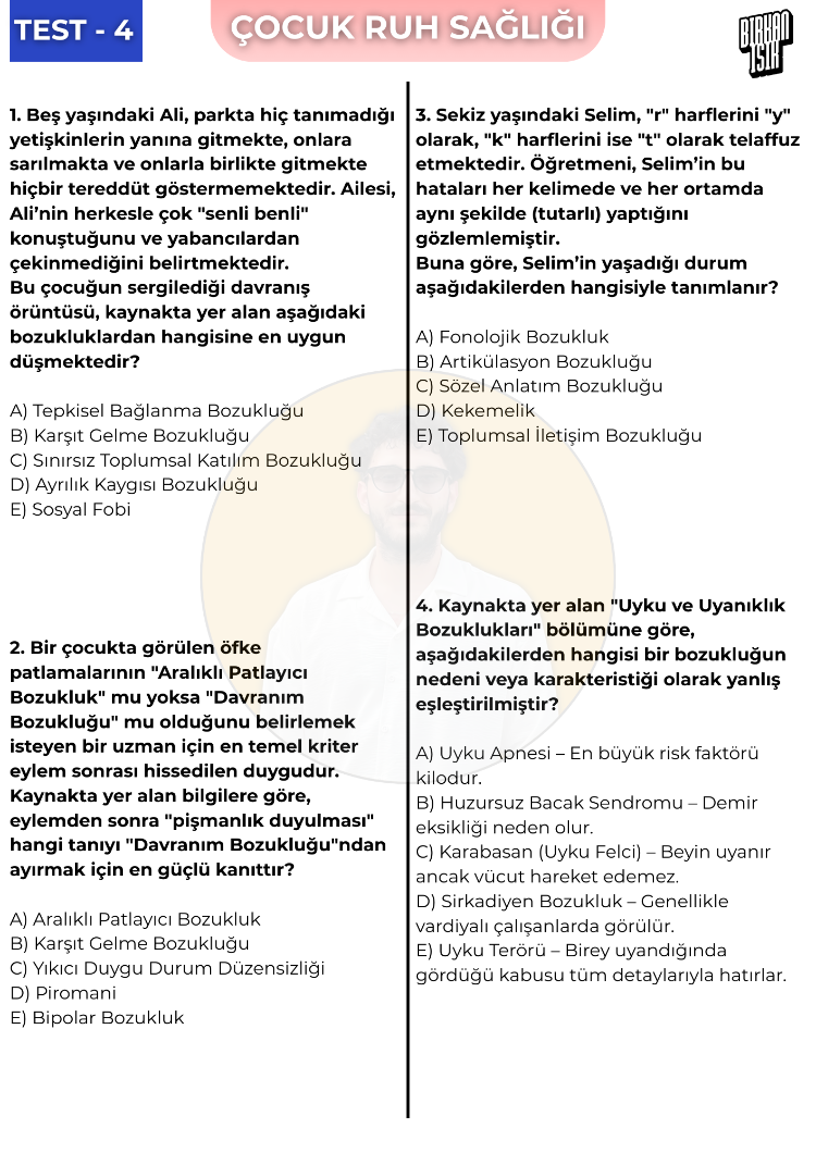 OKUL ÖNCESİ ÖABT TÜM DERSLER SORU BANKASI - 2. SEVİYE ATANDIRAN (Tüm Soru Bankaları)