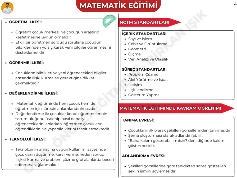MATEMATİK EĞİTİMİ KONU ANLATIM FASİKÜLÜ (2027)