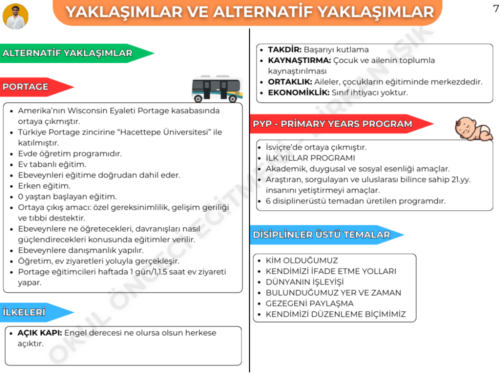 YAKLAŞIMLAR ve ALTERNATİF YAKLAŞIMLAR KONU ANLATIM FASİKÜLÜ (2027)