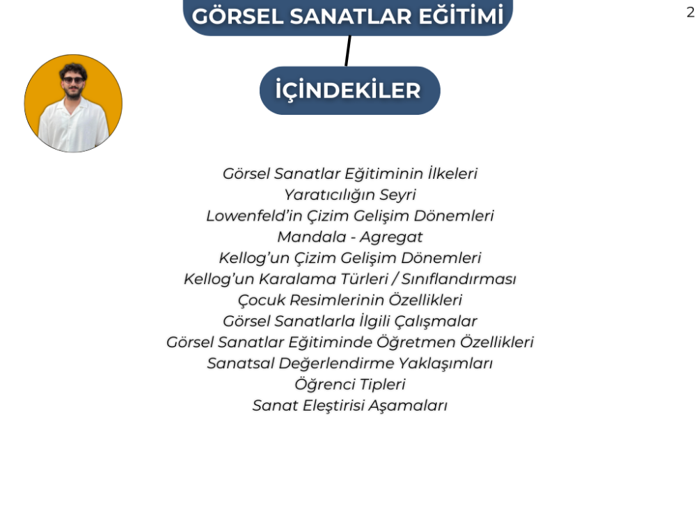 GÖRSEL SANATLAR EĞİTİMİ KONU ANLATIM FASİKÜLÜ (2027)