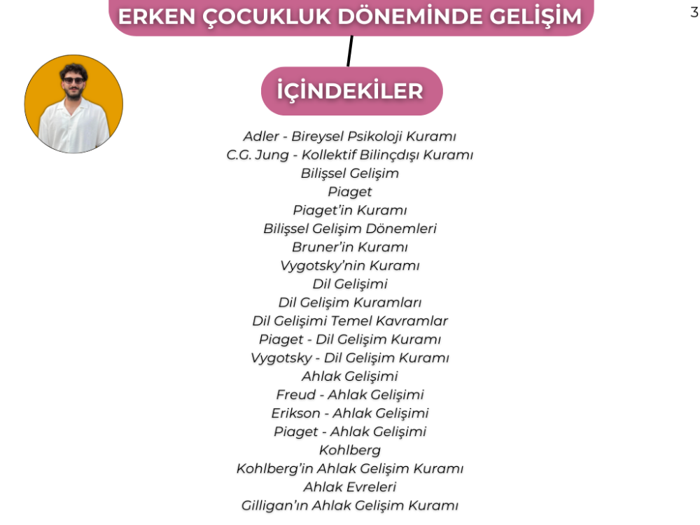 ERKEN ÇOCUKLUK DÖNEMİNDE GELİŞİM KONU ANLATIM FASİKÜLÜ (2027)