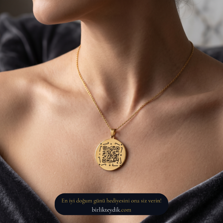 Kişiye Özel QR Kodlu Anı Kolyesi & Dijital Web Sayfası