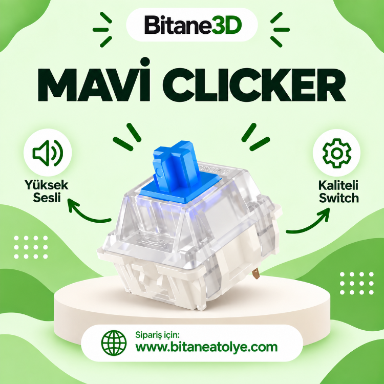 Mavi Clicker - Blue Switch