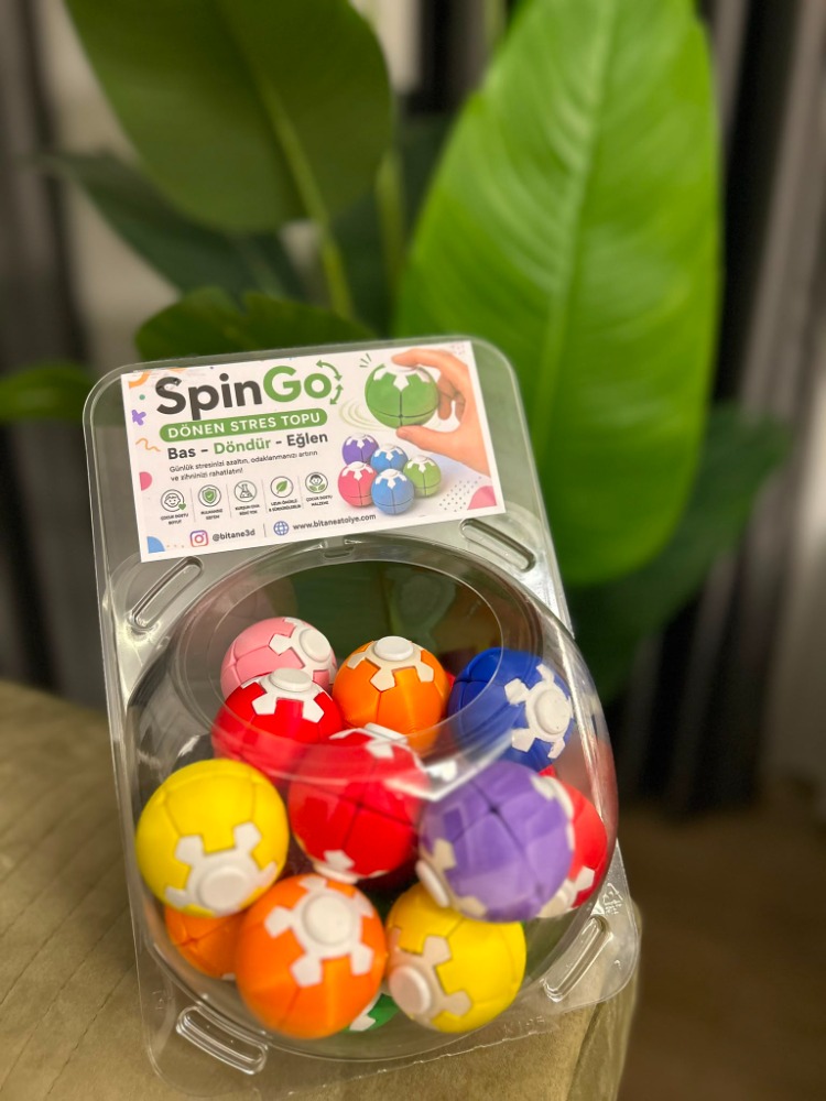 SpinGo Dönen Stres Topu (Sadece Toptan - Güncel Termin 15 Gün)