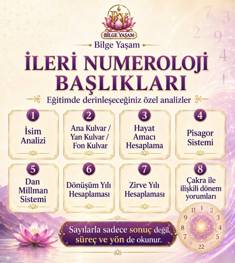 Numeroloji Eğitimi