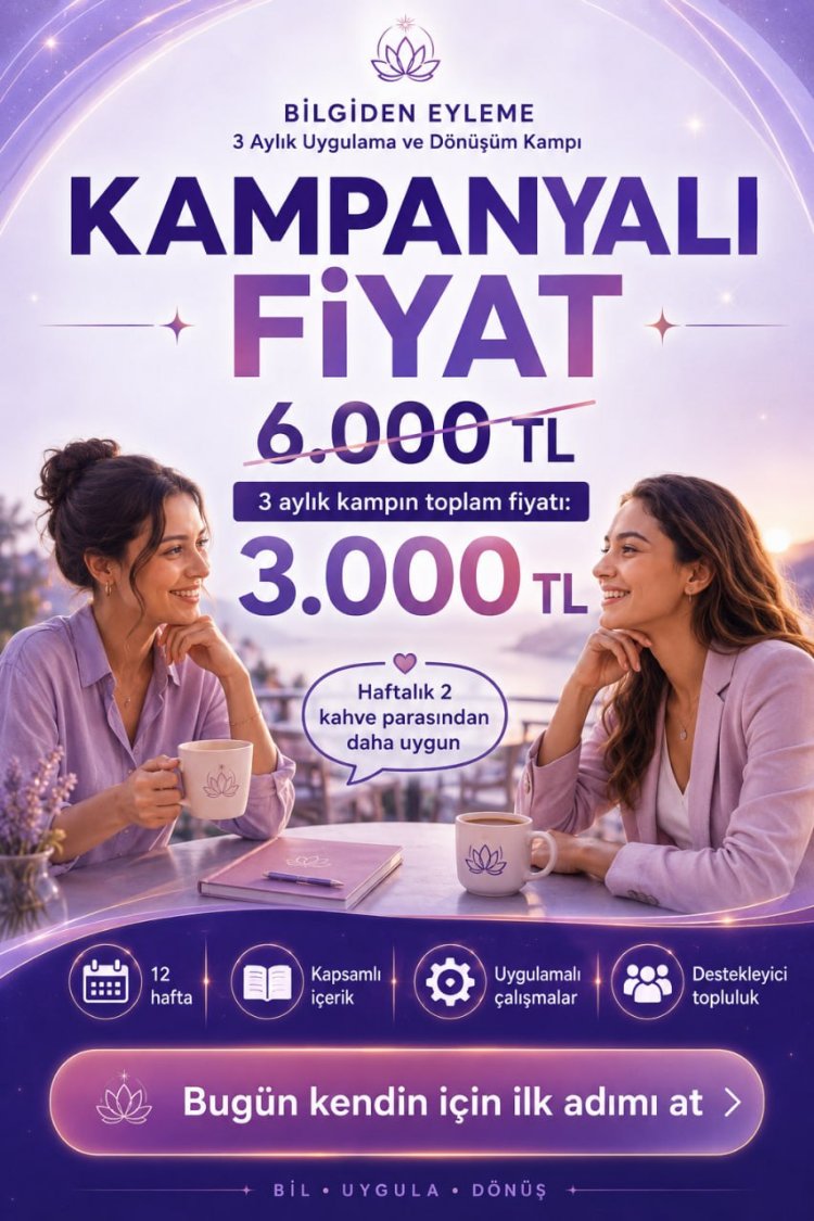 Bilgiden Eyleme – 3 Aylık Uygulama ve Dönüşüm Kampı