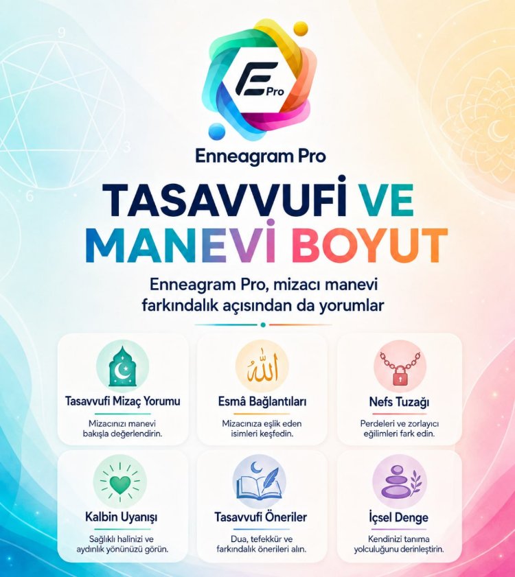 Enneagram Pro  Web Aboneliği; Mizaç Tipi Analiz programı