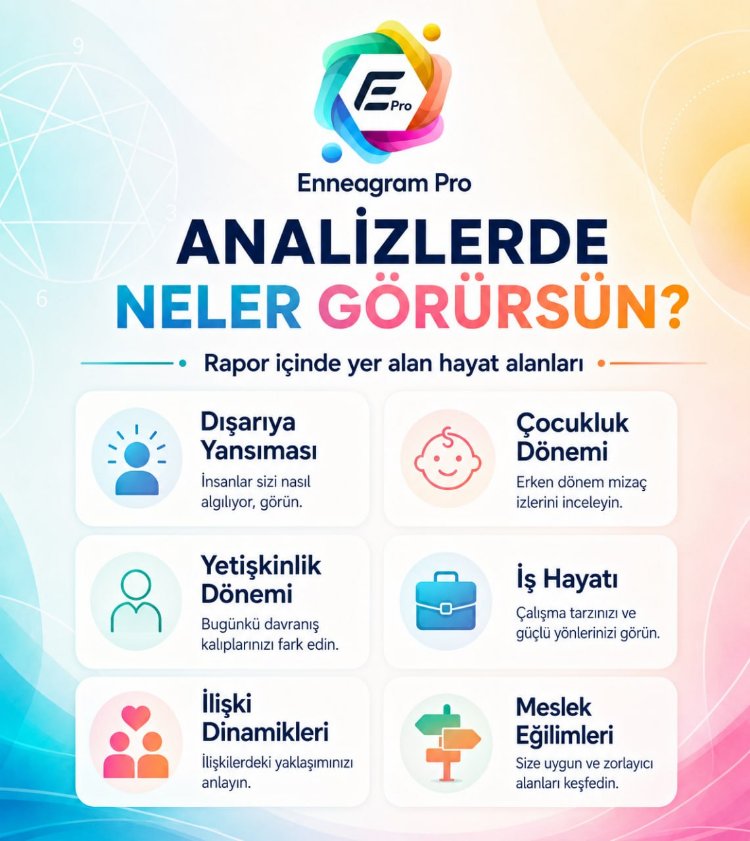 Enneagram Pro  Web Aboneliği; Mizaç Tipi Analiz programı