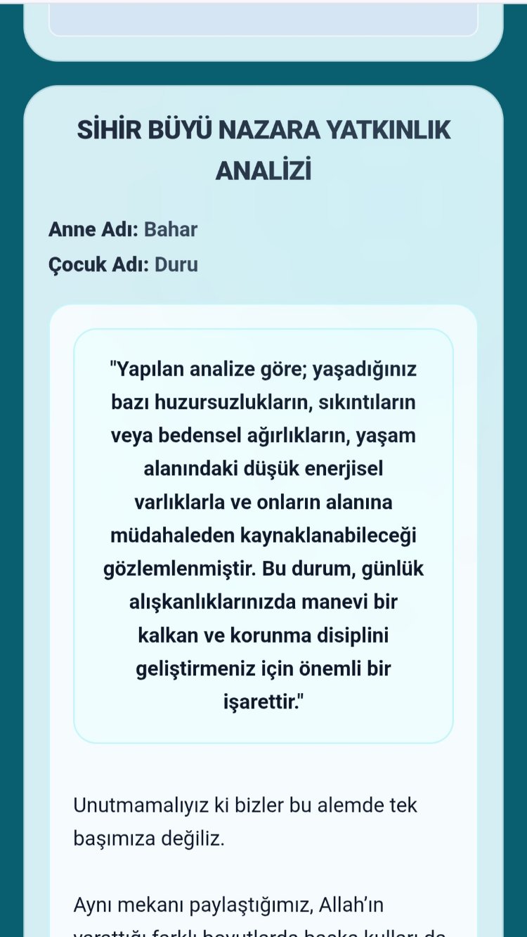 6 Aylık Web Aboneliği EBCED İle İsim Analizi