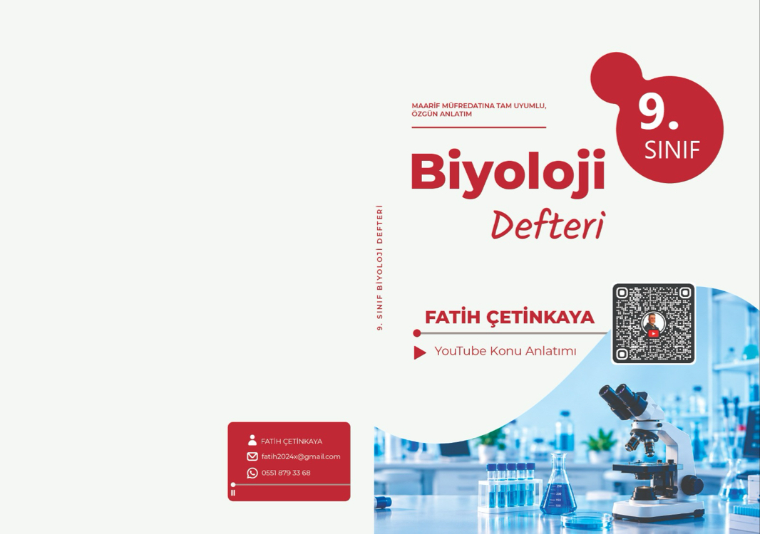 Fatih Çetinkaya 9. Sınıf Biyoloji Defteri