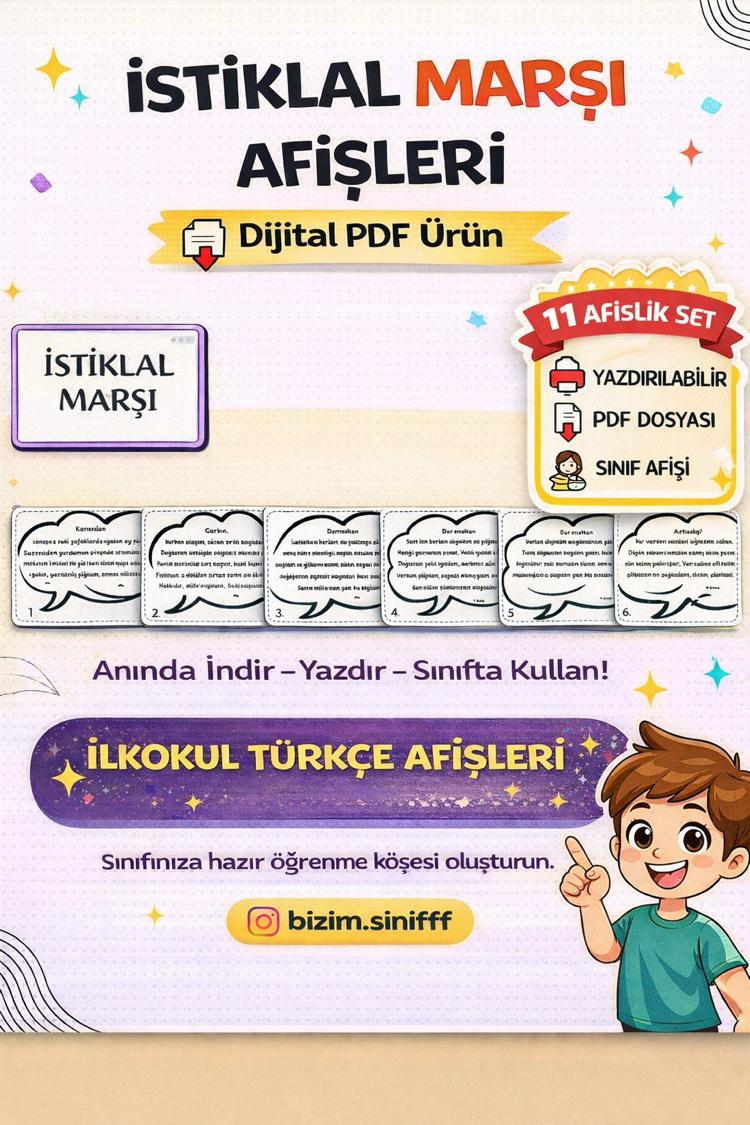 İSTİKLAL MARŞI - DİJİTAL ÜRÜN