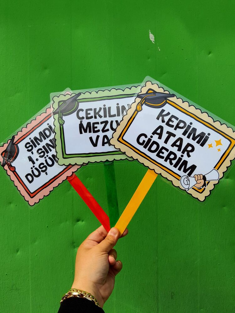 5'Lİ ANA SINIFI MEZUNİYET PANKARTLARI