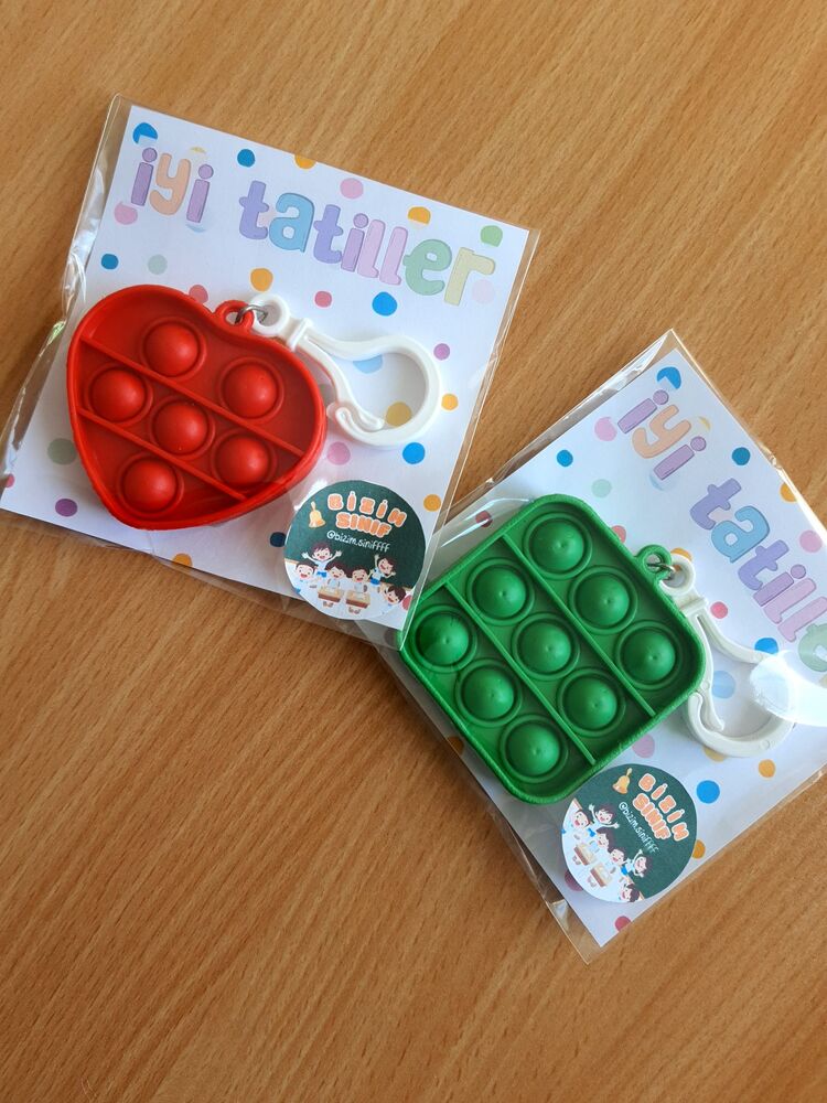 POP-IT ANAHTARLIK/KALEMLİK SÜSÜ