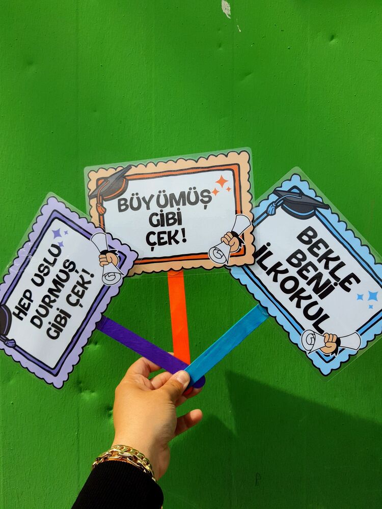 5'Lİ ANA SINIFI MEZUNİYET PANKARTLARI