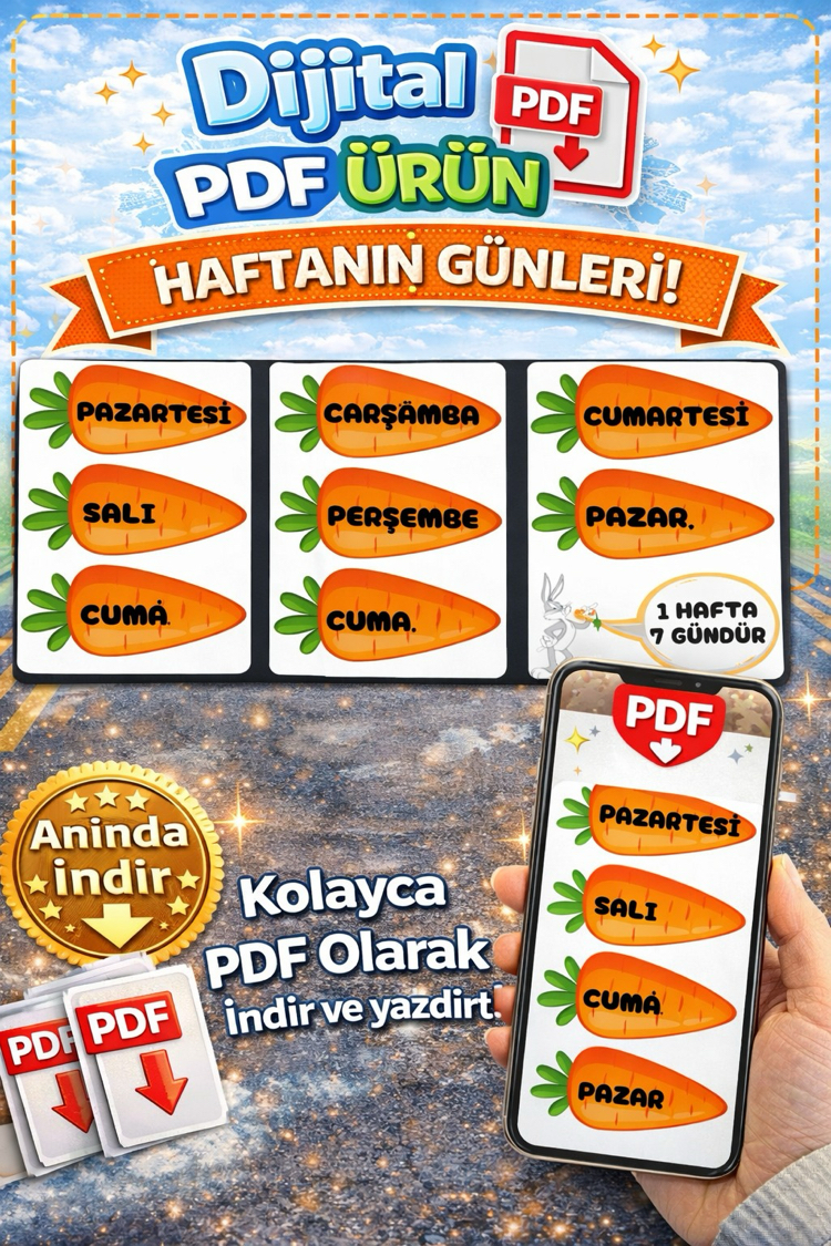 HAFTANIN GÜNLERİ - DİJİTAL ÜRÜN