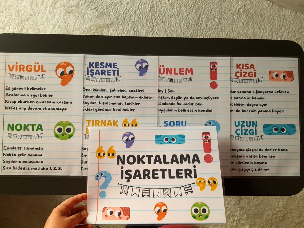 NOKTALAMA İŞARETLERİ A5 BOY