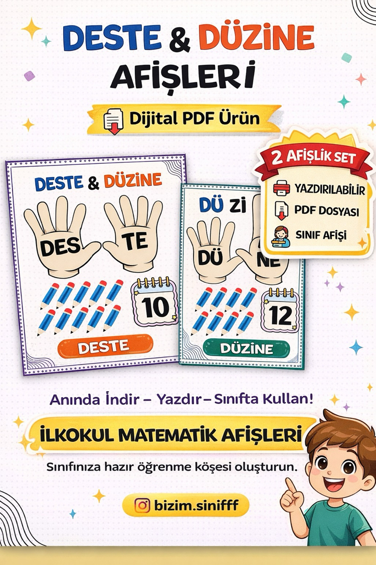 DESTE DÜZİNE - DİJİTAL ÜRÜN