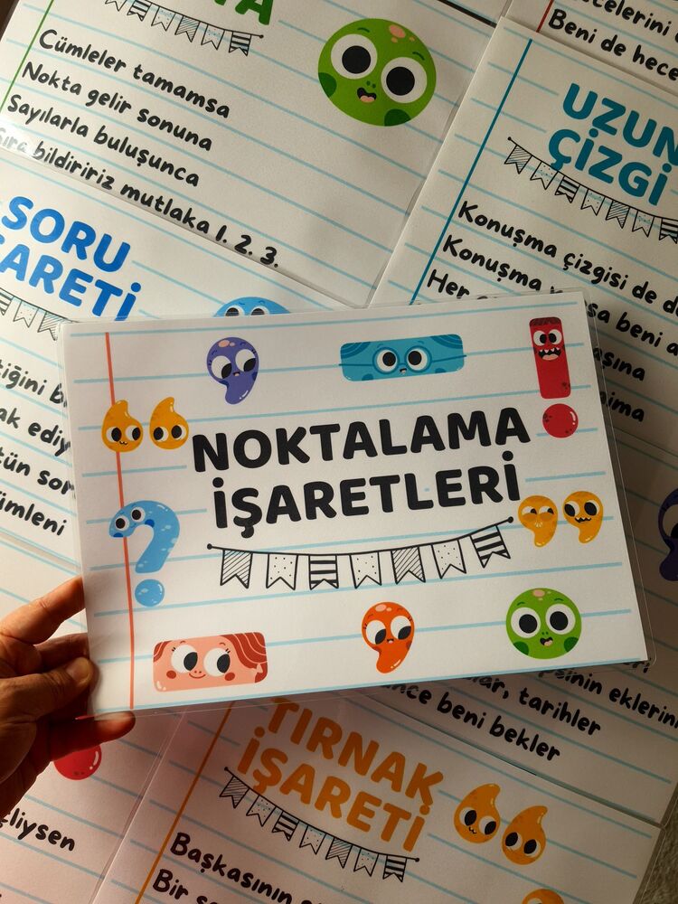 NOKTALAMA İŞARETLERİ A4 BOY